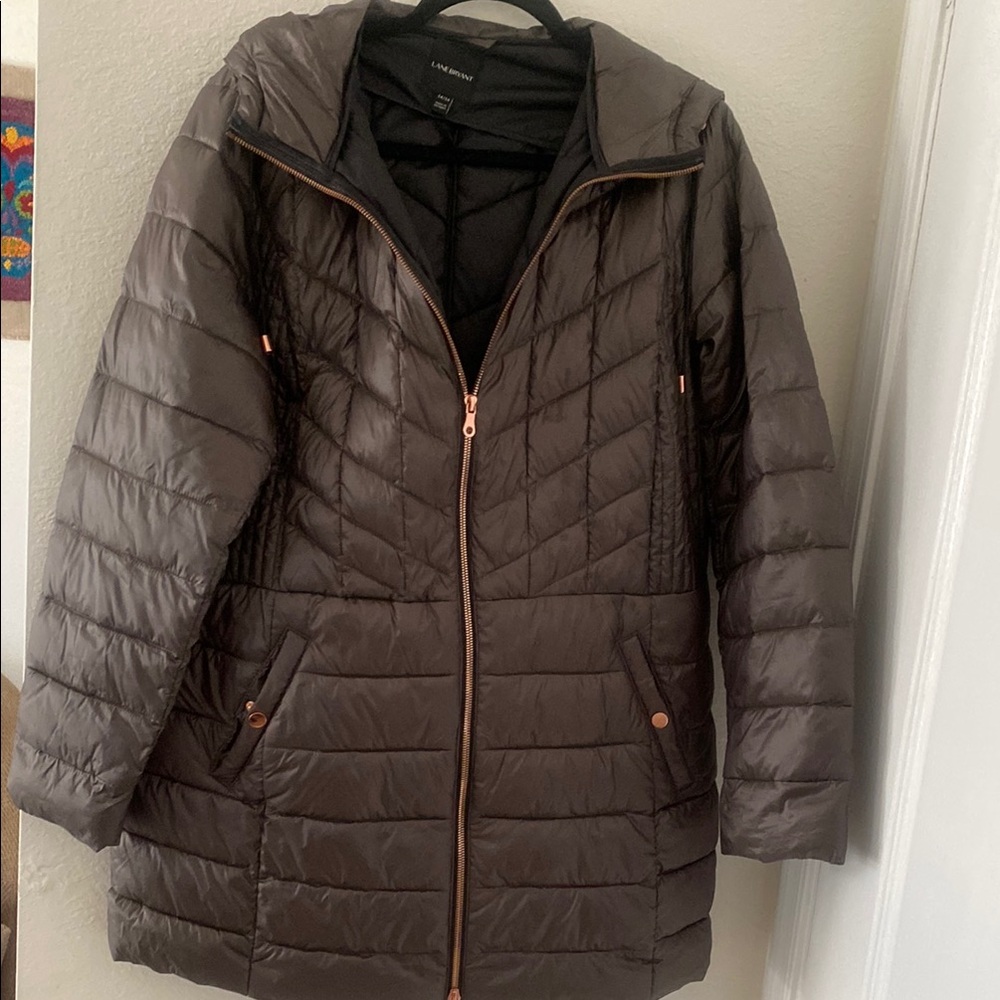 Women's Brown Quilted Jacket